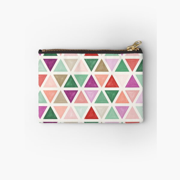 Item preview, Colorful triangles geometric pattern designed and sold by HannaPaulina.