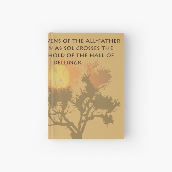 Odin's Raven Hardcover Journal