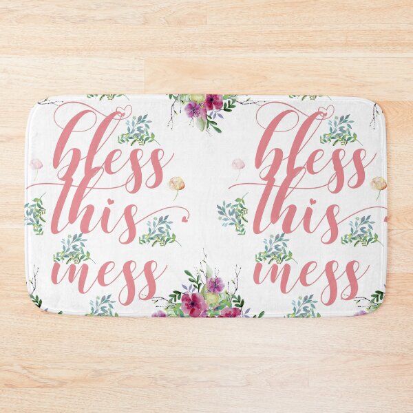 Item preview, Bless this mess Funny Quote Gift Idea designed and sold by tanabe.