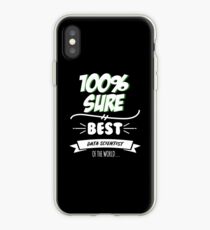 Data Scientist Funny Slogan Hobby Work Worker Job Fun Saying Gift iPhone Case