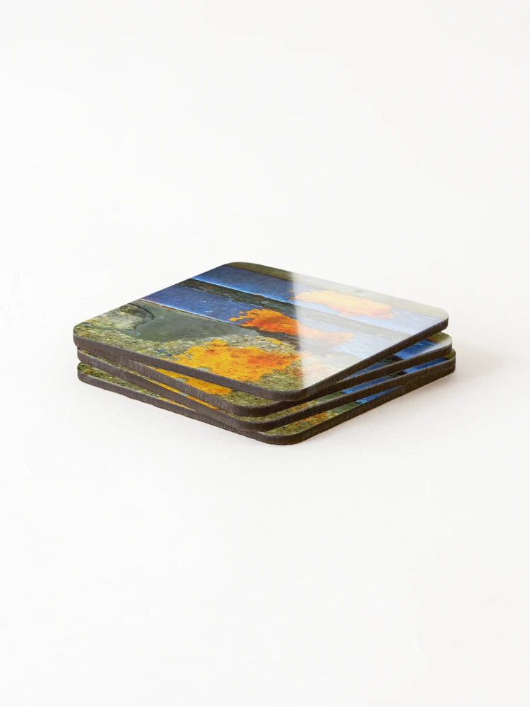 Thumbnail 4 of 5, Coasters (Set of 4), Rust and Rails designed and sold by Scopic.