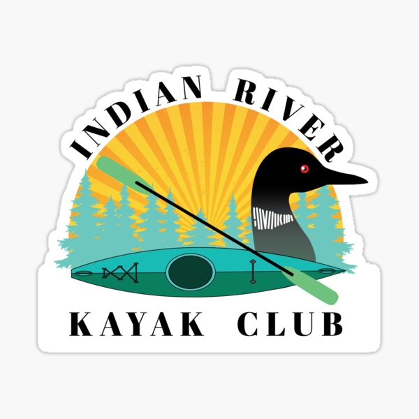 Indian River Kayak: Green Sticker