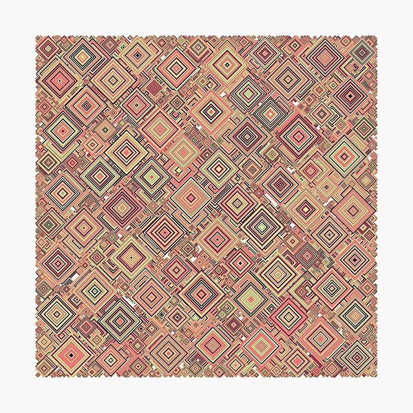 Item preview, Abstract Generative Art color distributed squares polygons background illustration designed and sold by IuriiVlasenko.