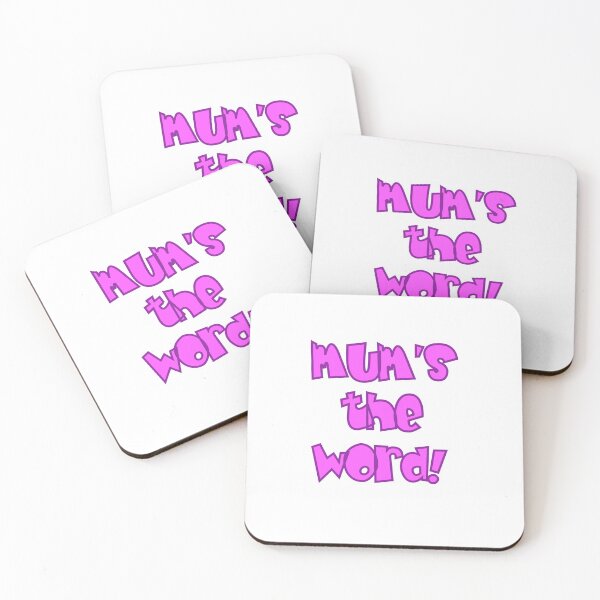 Item preview, mum's the word designed and sold by paul edmondson.