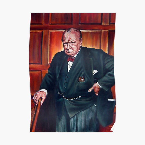 Churchill Poster