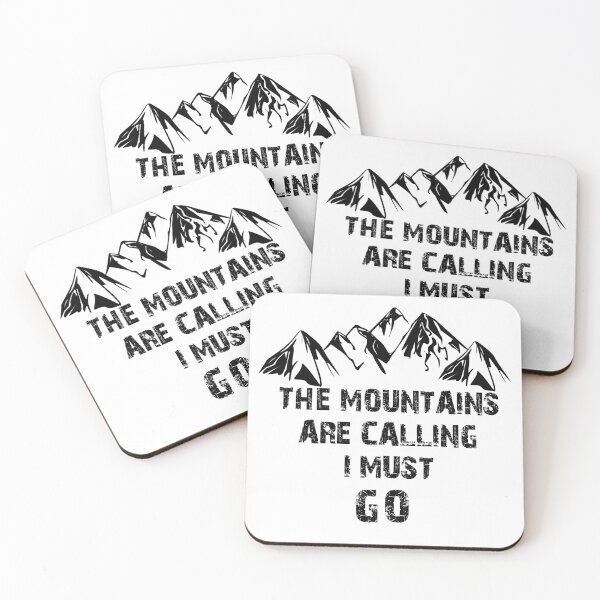 Item preview, The Mountains Are Calling I Must Go Funny Hiking Gift designed and sold by timizar.
