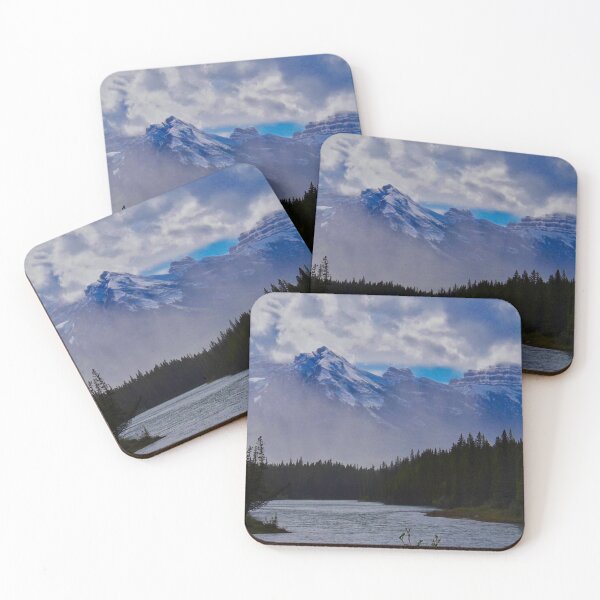 Item preview, Visit Canada - Mt Rundle in Banff Alberta designed and sold by colorfulbundles.