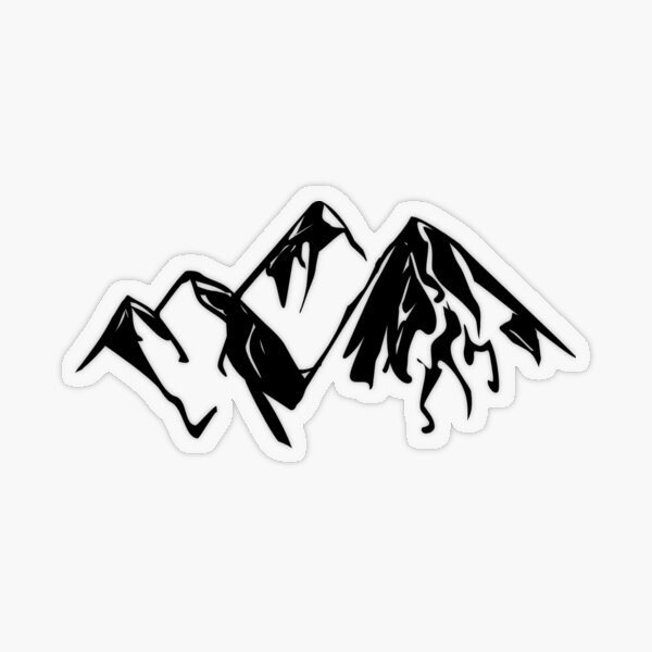 Montains is Calling my name i must go ASAP Transparent Sticker