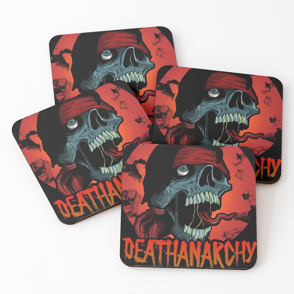 Item preview, Coasters (Set of 4) designed and sold by deathanarchy.