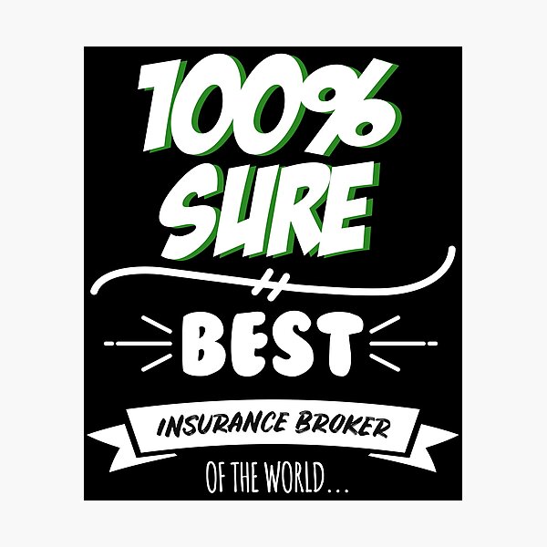 Item preview, Insurance Broker Funny Slogan Hobby Work Worker Job Fun Saying Gift designed and sold by mooony.