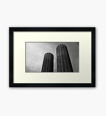 Marina City Chicago USA Framed Print
