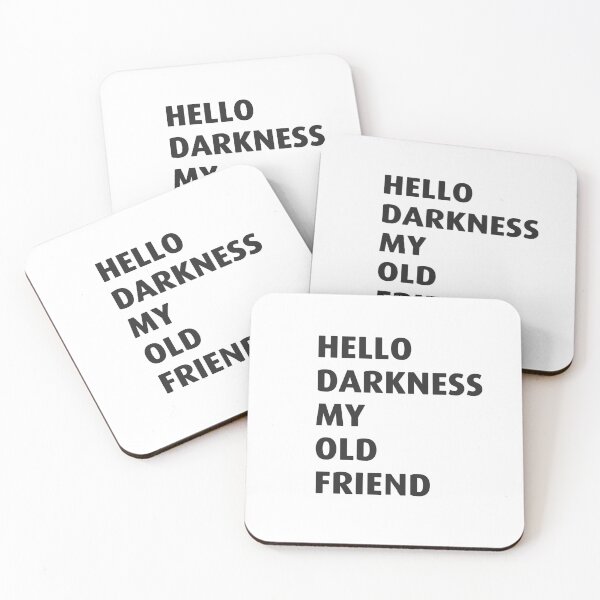 Item preview, Hello darkness my old friend Tshirt designed and sold by Leonyc.