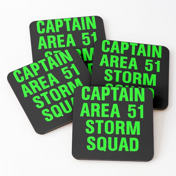 Item preview, Storm Area 51 Captain Storm Squad Green designed and sold by wilsonellis.