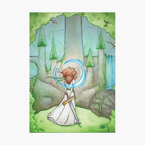 Penny Blackfeather's cover 3 Photographic Print