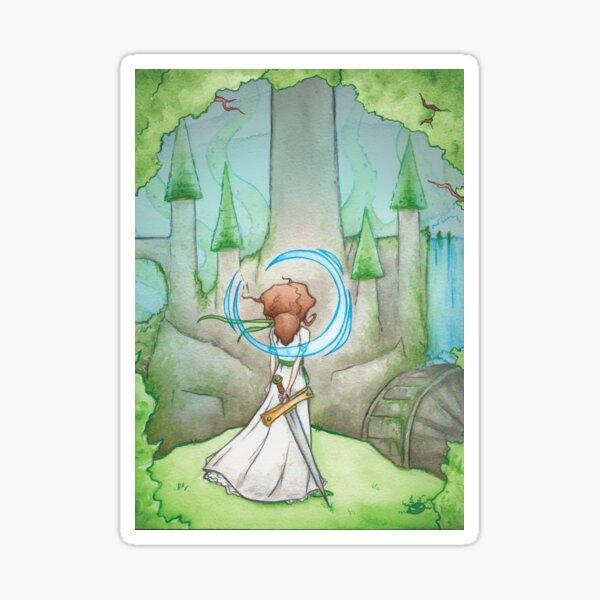 Penny Blackfeather's cover 3 Sticker