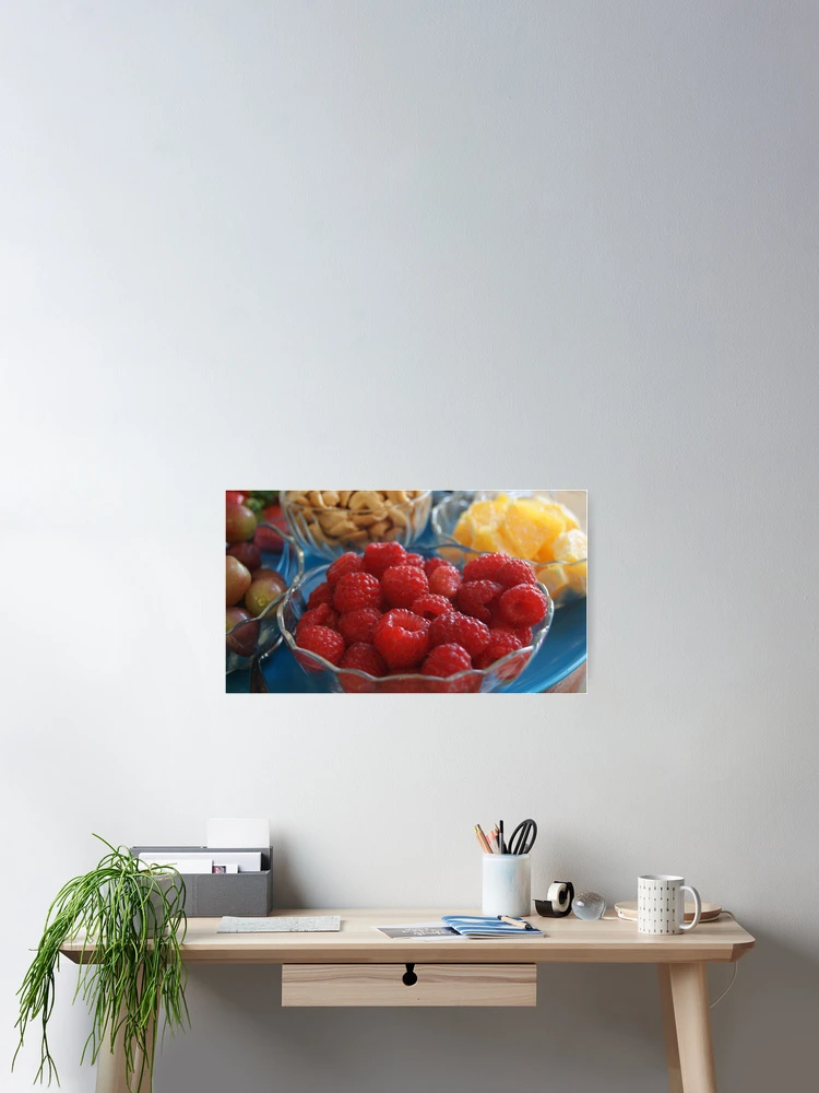 Thumbnail 2 of 3, Poster, Fresh Raspberry designed and sold by J. Robin Whitley.