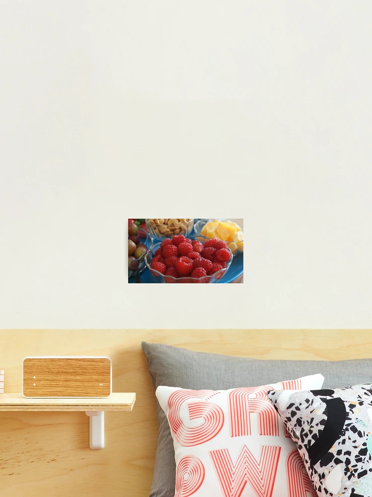 Thumbnail 2 of 3, Photographic Print, Fresh Raspberry designed and sold by J. Robin Whitley.