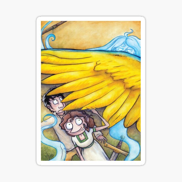 Penny Blackfeather's cover 4 Sticker