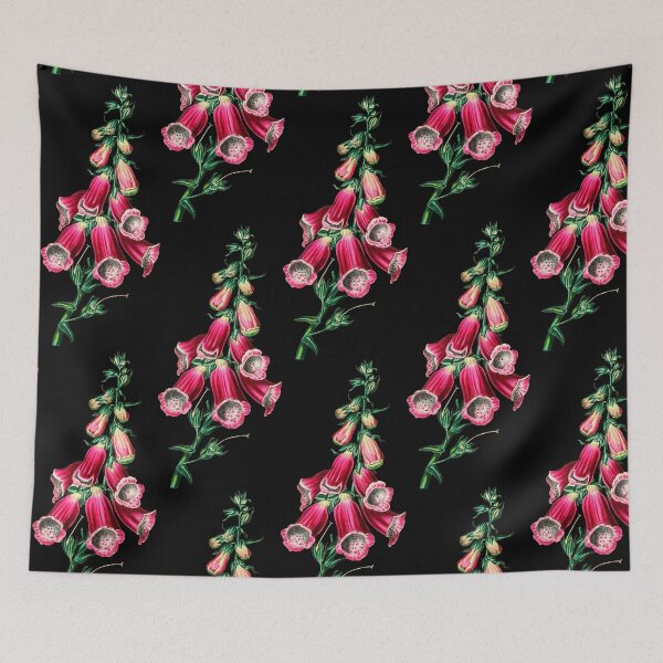 Item preview, Foxglove - Vintage Botanical Flower Illustration (18th Century) designed and sold by No AI Classic Vintage Art.