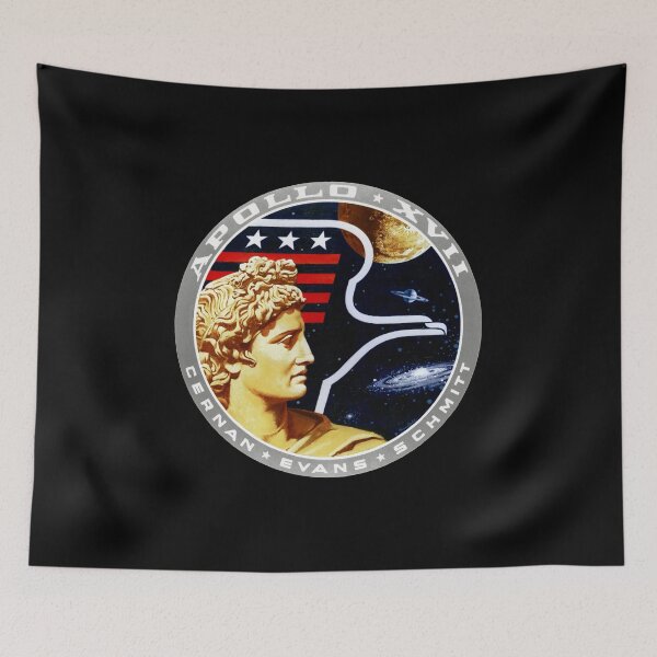 Item preview, Apollo 17 Mission Patch NASA Moon Landing designed and sold by jutulen.