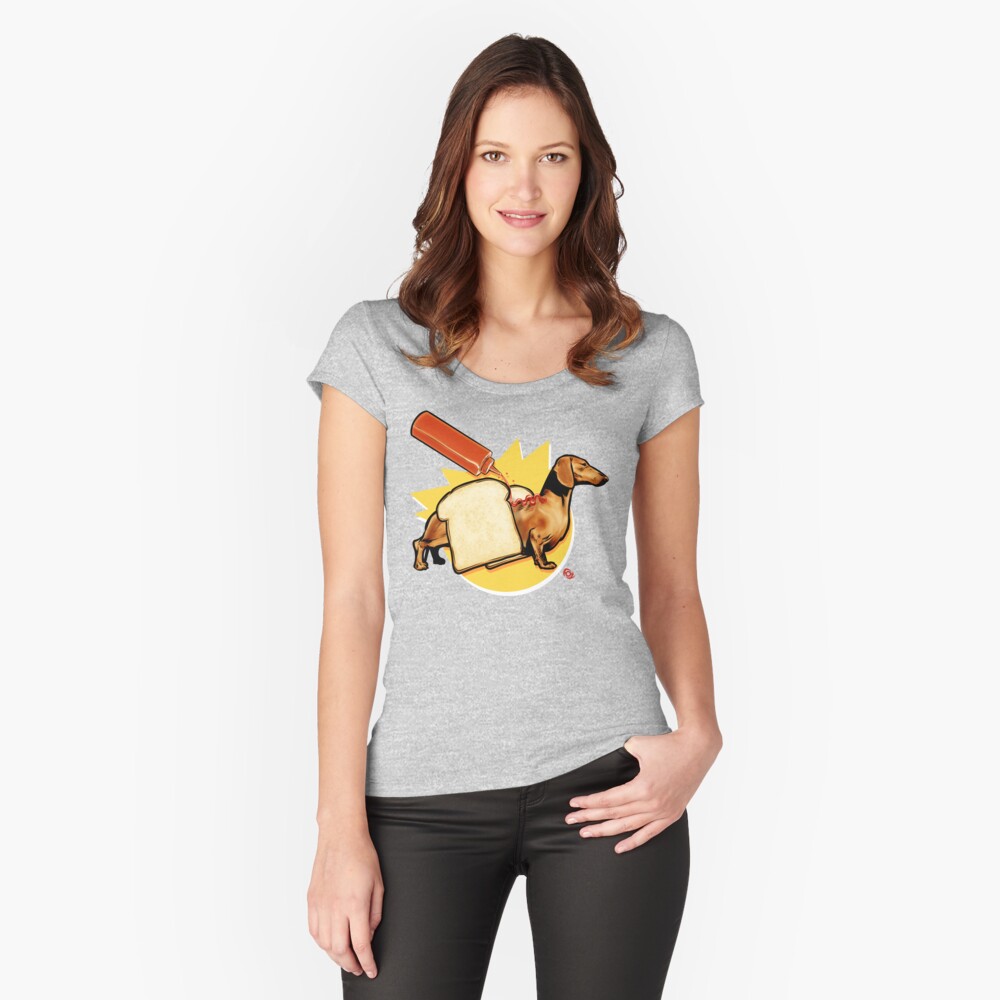 Item preview, Fitted Scoop T-Shirt designed and sold by MrFoz.