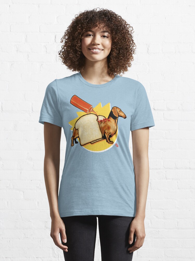 Thumbnail 6 of 7, Essential T-Shirt, Hot-Dog. designed and sold by James Fosdike.