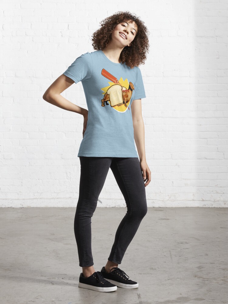 Thumbnail 4 of 7, Essential T-Shirt, Hot-Dog. designed and sold by James Fosdike.