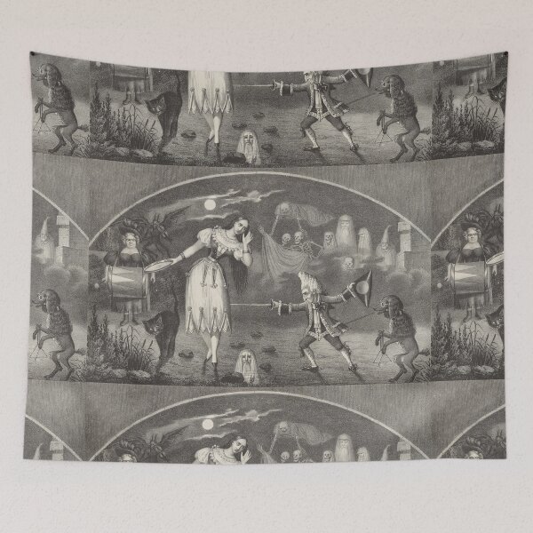 Item preview, A scene of strange happenings designed and sold by Vintage Designs +.