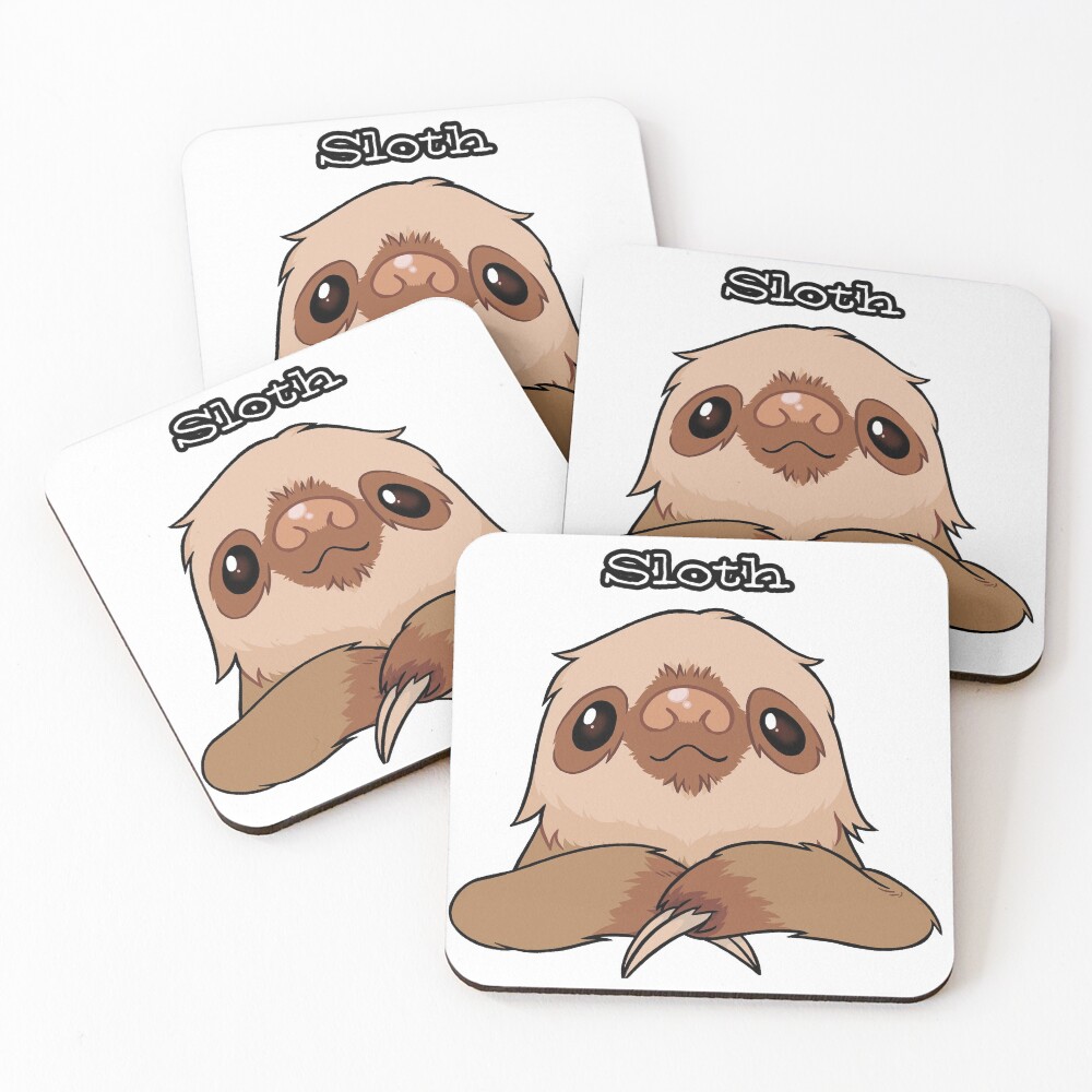 Item preview, Coasters (Set of 4) designed and sold by SlothComics.