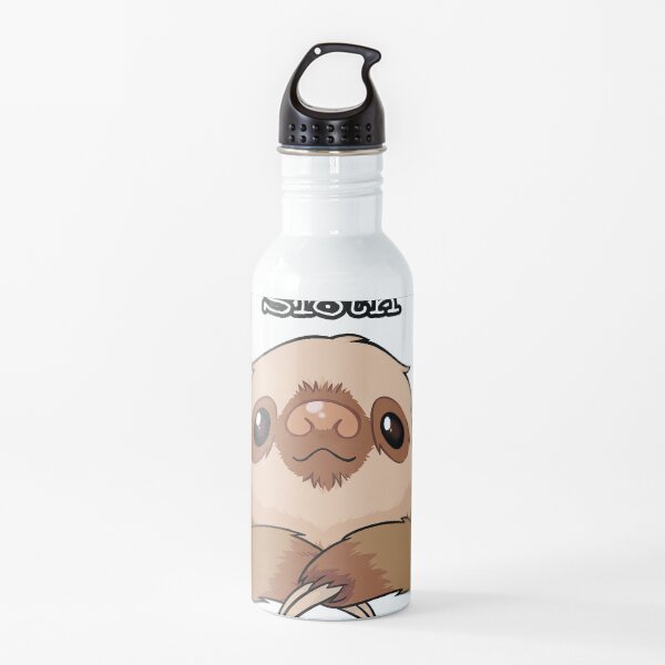 Sloth drawing Water Bottle