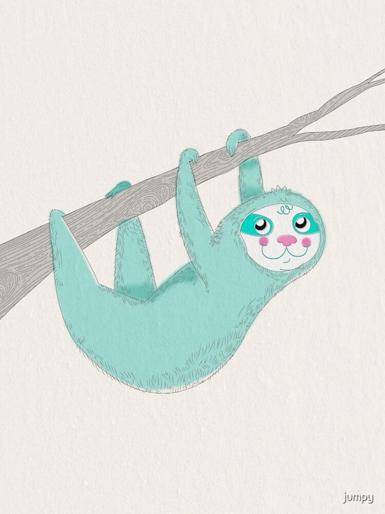 Thumbnail 4 of 4, iPhone Case, Sloth designed and sold by jumpy.