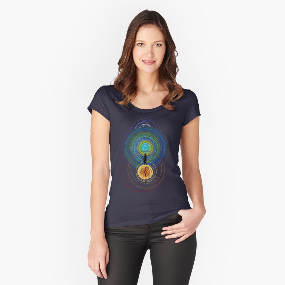 Item preview, Fitted Scoop T-Shirt designed and sold by LGiol.