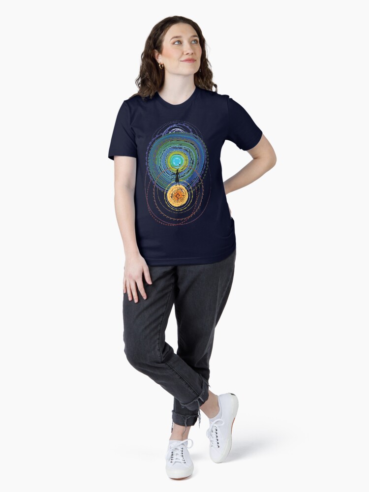 Thumbnail 4 of 7, Essential T-Shirt, Mandala Sun designed and sold by LGiol.