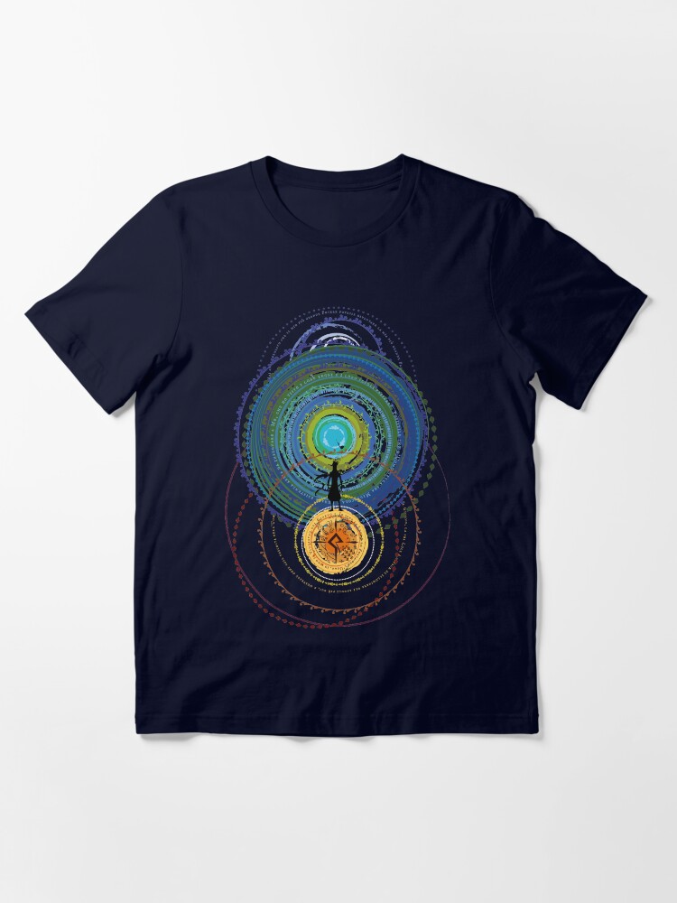 Thumbnail 3 of 7, Essential T-Shirt, Mandala Sun designed and sold by LGiol.