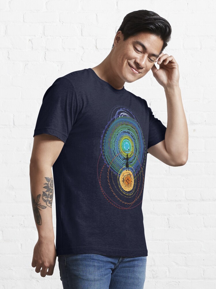 Essential T-Shirt, Mandala Sun designed and sold by LGiol