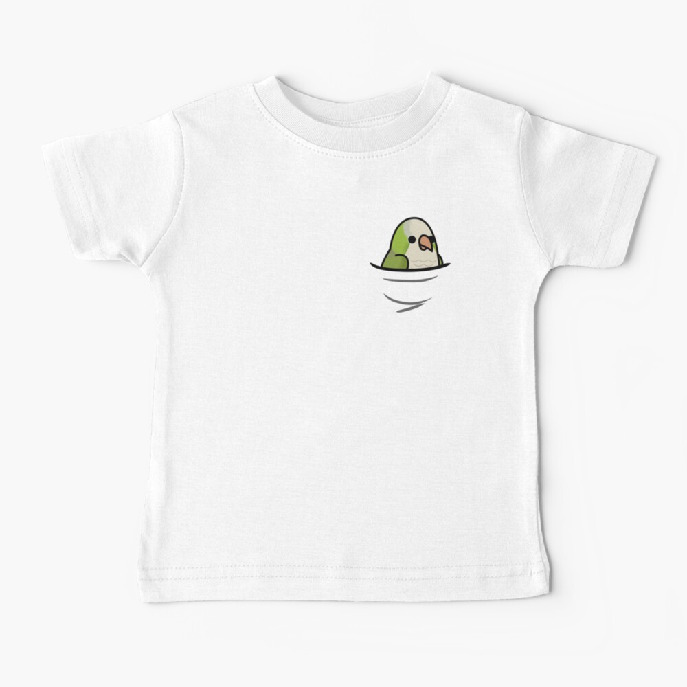 Too Many Birds! - Quaker Parrot/Monk Parakeet Baby T-Shirt