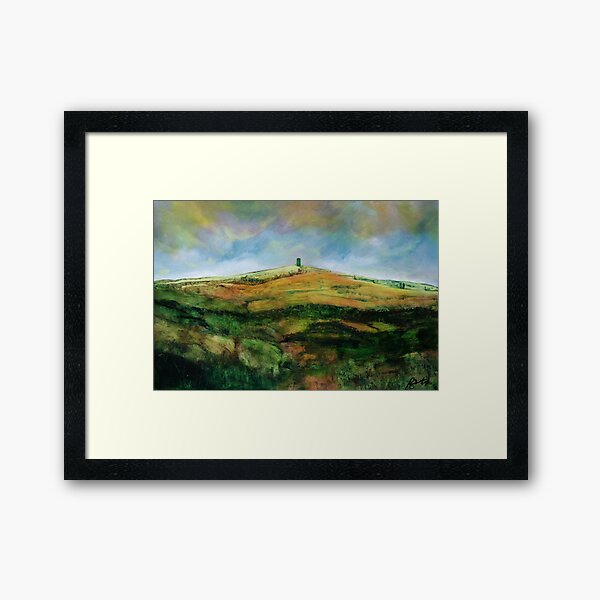 Blacko Tower OIl Painting Framed Art Print