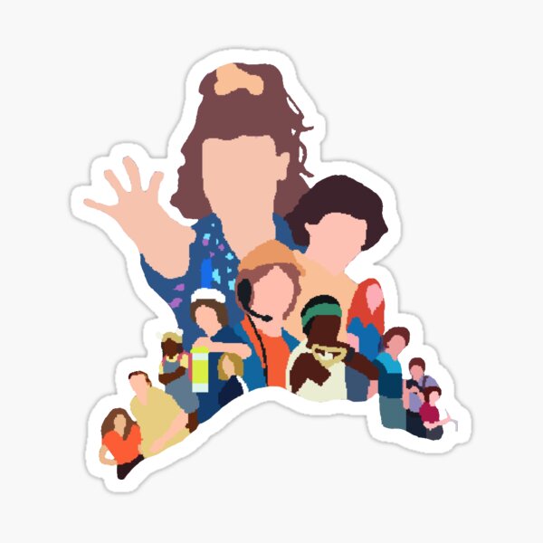 Stranger Things 3 Sticker Sticker