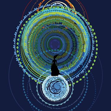 Artwork thumbnail, Mandala Moon by LorenzoGiolArt