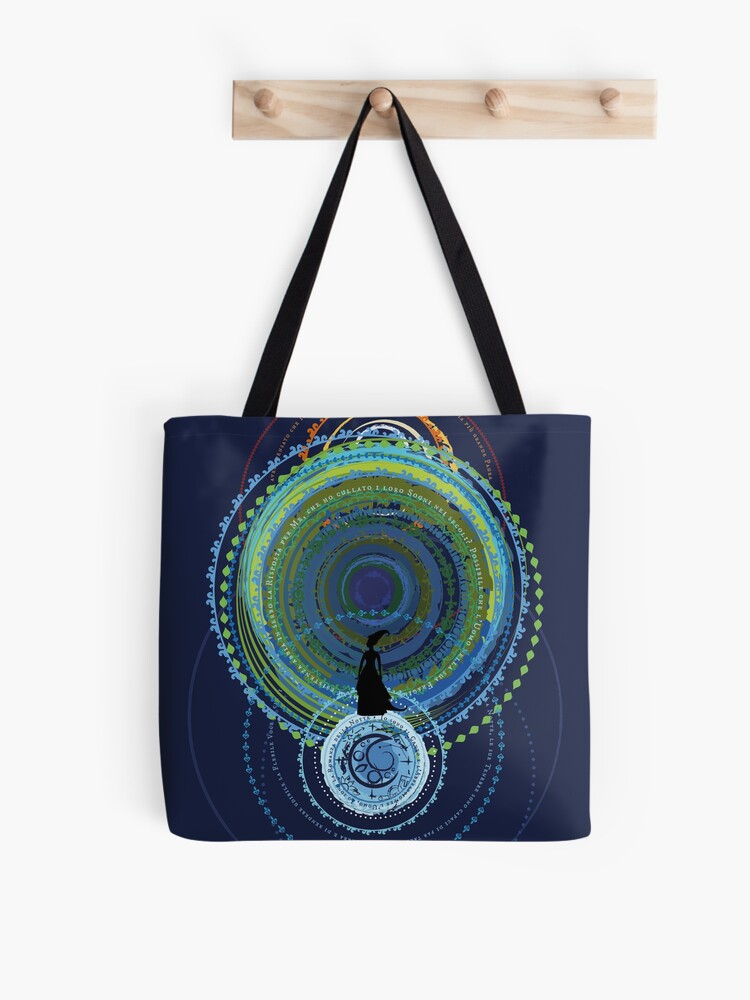 Thumbnail 1 of 2, Tote Bag, Mandala Moon designed and sold by LGiol.