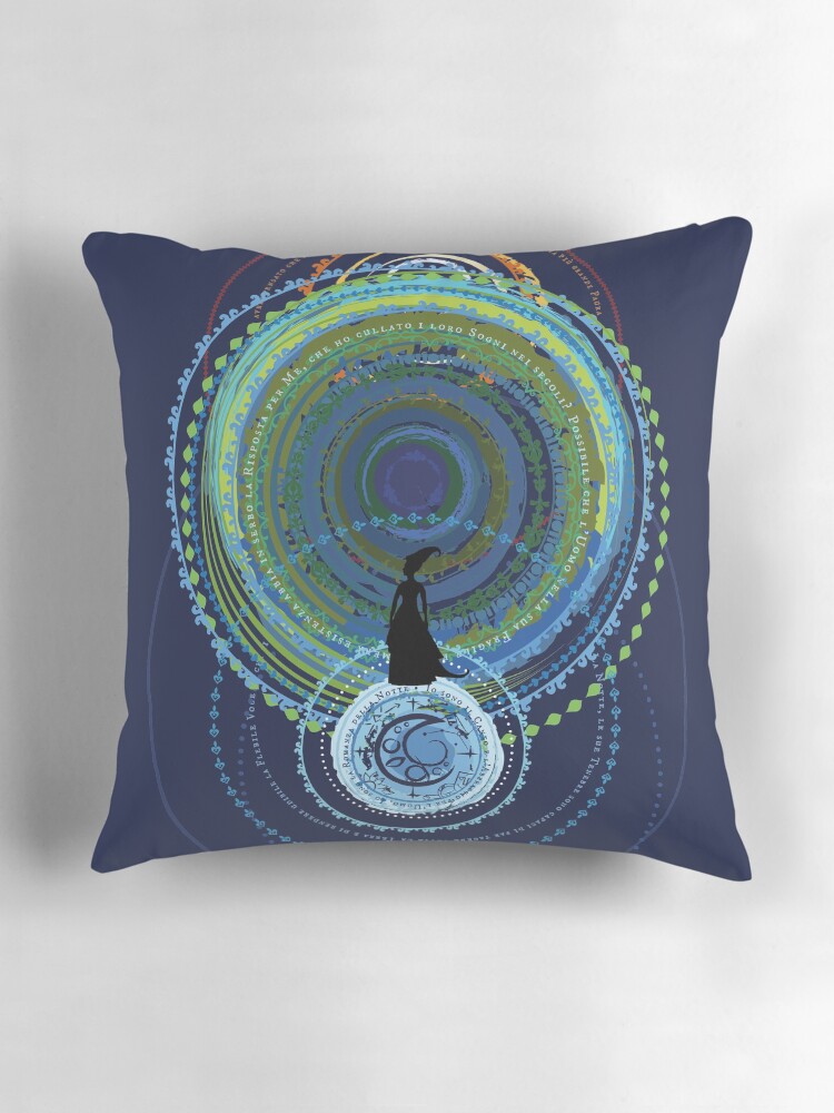 Thumbnail 3 of 4, Pillow, Mandala Moon designed and sold by LGiol.