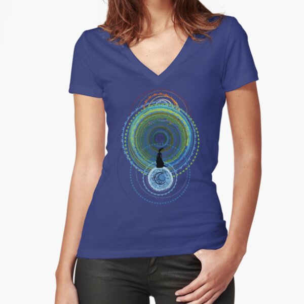 Fitted V-Neck T-Shirt