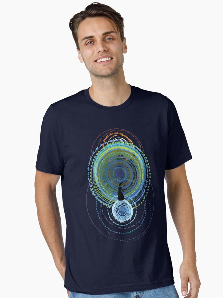 Thumbnail 1 of 7, Essential T-Shirt, Mandala Moon designed and sold by LGiol.