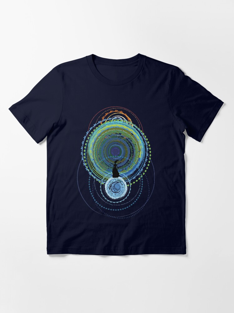 Thumbnail 3 of 7, Essential T-Shirt, Mandala Moon designed and sold by LGiol.