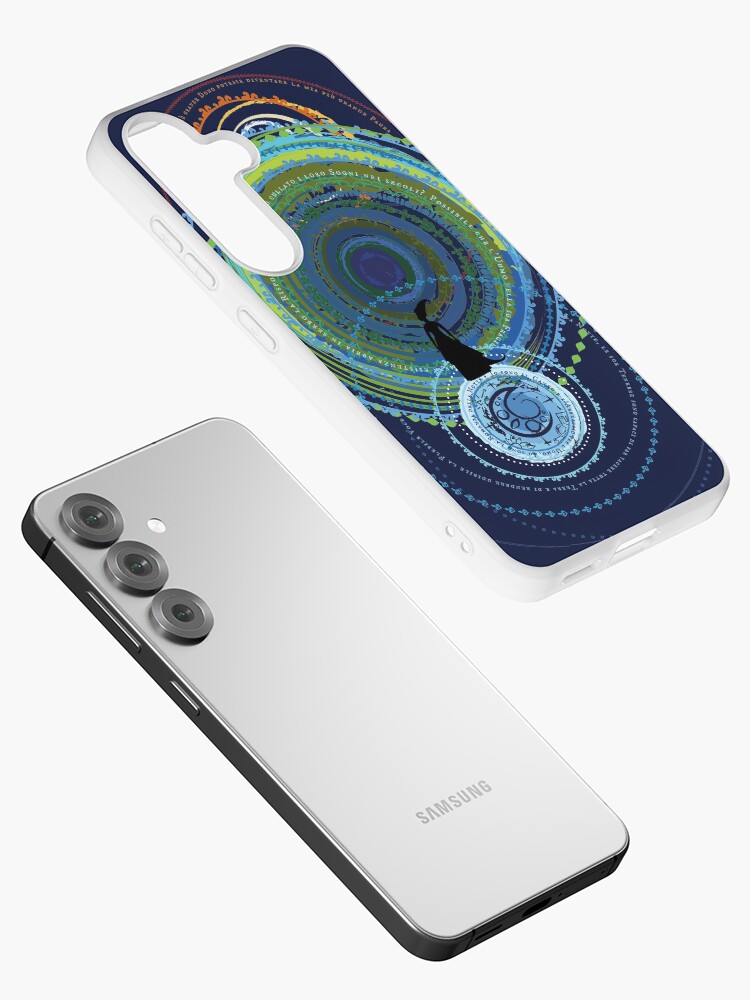 Thumbnail 2 of 4, Samsung Galaxy Phone Case, Mandala Moon designed and sold by LGiol.