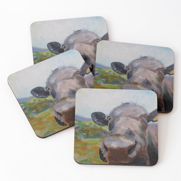 Item preview, Pendle Cow painting in oils designed and sold by paul edmondson.