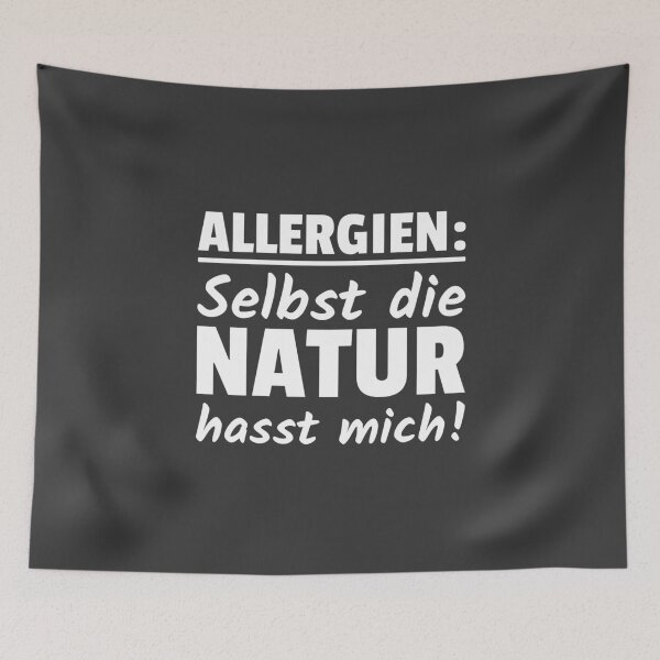 Item preview, Allergies Even nature hates me! allergic designed and sold by Team150Designz.