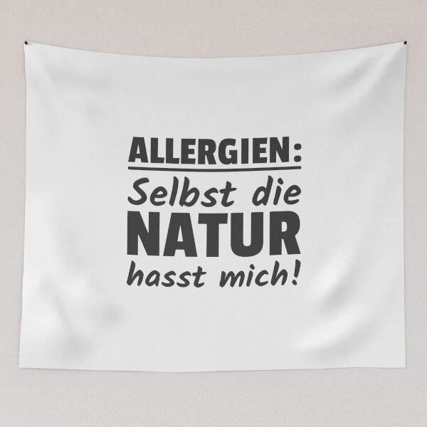 Item preview, Allergies Even nature hates me! allergic designed and sold by Team150Designz.
