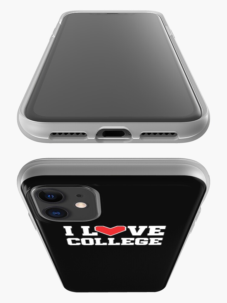Alternate view of I Love College iPhone Case & Cover