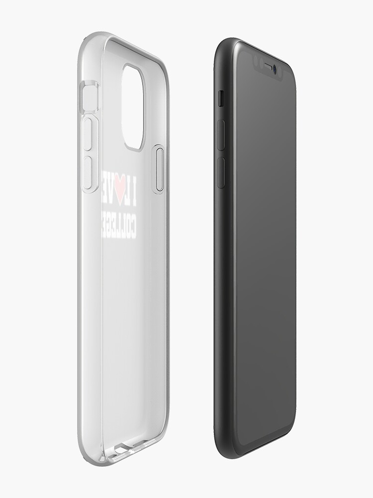 Alternate view of I Love College iPhone Case & Cover